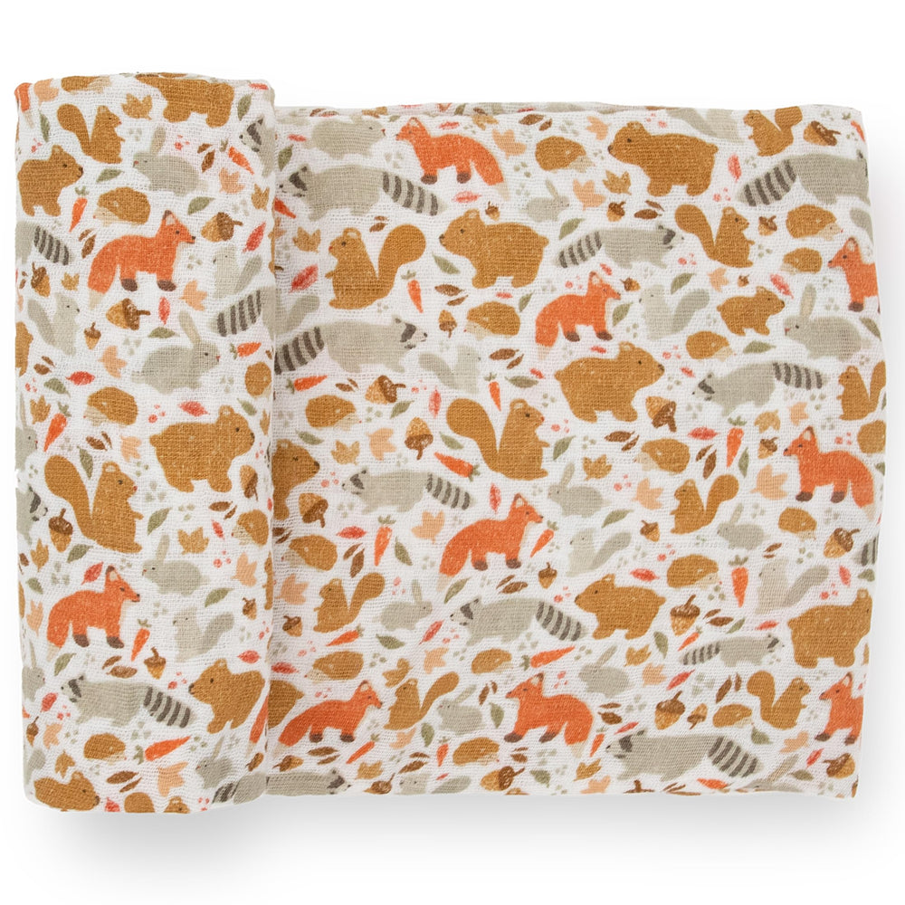 Little Unicorn Premium Cotton Swaddle Galaxy Design supports calm cuddle sessions and secure swaddling.