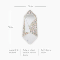 Little Unicorn terry interior close-up showing softness and absorbency
