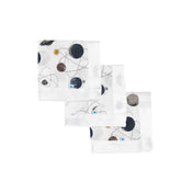 Little Unicorn security blankets 3-pack pack shot showing cozy trio for on-the-go comfort