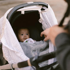 Little Unicorn universal-fit design fits a wide range of infant car seats.