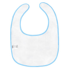 Littleforbig adjustable hook-and-loop closure bib offers a comfortable neck fit for all-day wear