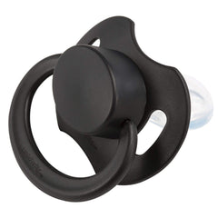 LittleForBig Bigshield Gen-II black dust cap close-up illustrating hygienic cap feature.
