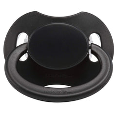 LittleForBig Bigshield Gen-II black nipple close-up showing soft silicone comfort.
