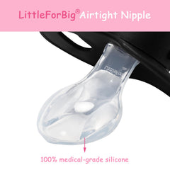 Littleforbig Bigshield Gen-II pacifier includes a hygienic dust cap for storage