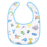 Littleforbig cotton waterproof babydoll bib giraffe print keeps outfits clean during play