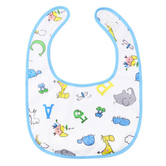 Littleforbig cotton waterproof babydoll bib giraffe print keeps outfits clean during play