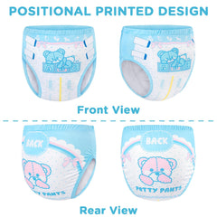LittleForBig inner cotton layer closeup emphasizes breathable comfort next to skin.