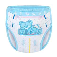 LittleForBig Potty Pants pattern front shows bear design for daily comfort.