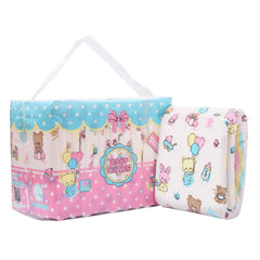 Littleforbig Baby Cuties pack shows colorful print for comfortable, discreet wear.