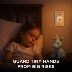 LittleHippo GlowGuard automatic sensor activates at dusk for easy low-light visibility.