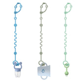 LittleHugs toy straps attached to stroller-attachment for secure baby play on the go