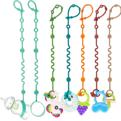 LittleHugs toy straps secured to stroller attachment for toy safety