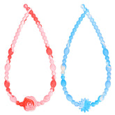 LittleLamb teething necklace one-piece design offers safer chewing for babies.