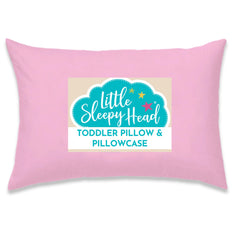 Little Sleepy Head toddler pillow 13x18 provides proper neck support for growing kids.