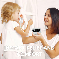 LittleTora Pro rechargeable unit enables quick snot removal on the go.