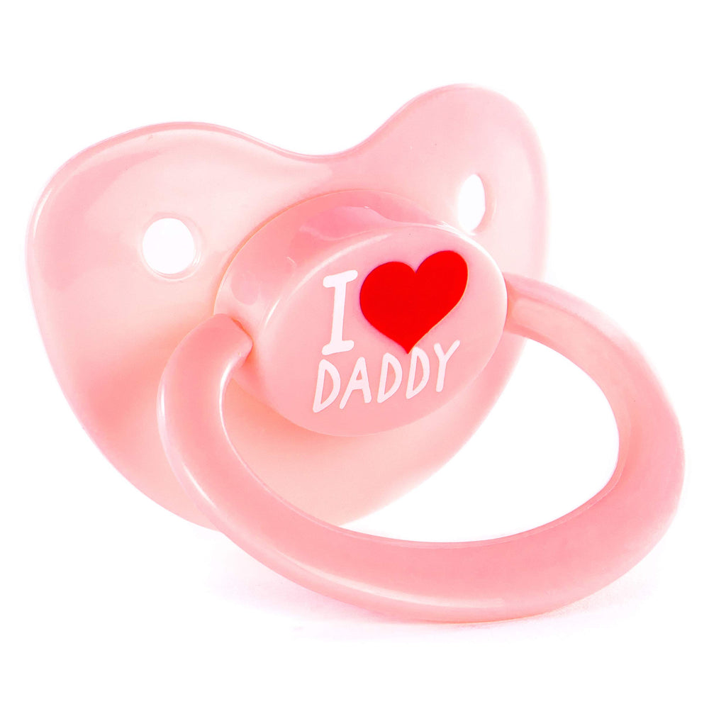 Littletude adult pacifier with large teat delivering soothing comfort for sleep.