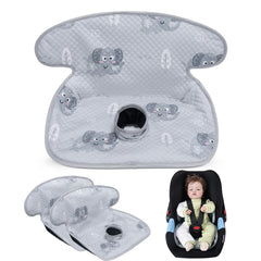 LITTOBEBE Piddle Pad gray edge wrap provides 360° protection for car seats.