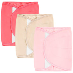 littogoose 3-pack newborn swaddle wrap pack shows soft fabric and adjustable design for secure sleep.