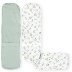 Littogoose Frida Mom pillow cover close-up shows soft, breathable fabric for comfort.