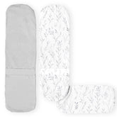 littogoose frida mom pillow cover side view proves secure fit and plush softness for comfort.