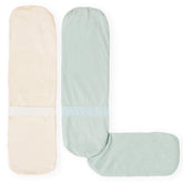 Littogoose Frida Mom pillow cover top view shows a snug, secure fit for stable night support.
