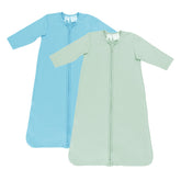 littogoose long-sleeve sleep sack on a baby for cozy, safe bedtime warmth.