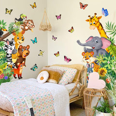 Litupic forest animal stickers sheets laid out to plan playful layouts