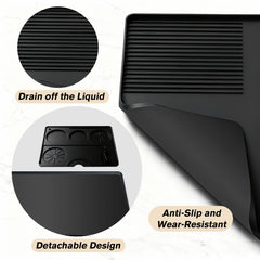 LITURTOO tamping mat stackable design saves space after use