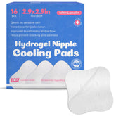 Livaclean Health hydrogel nipple pads 16ct pack for soothing breastfeeding comfort