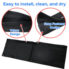 LiXiongBao pram handle protector pack emphasizes easy cleaning and maintenance.