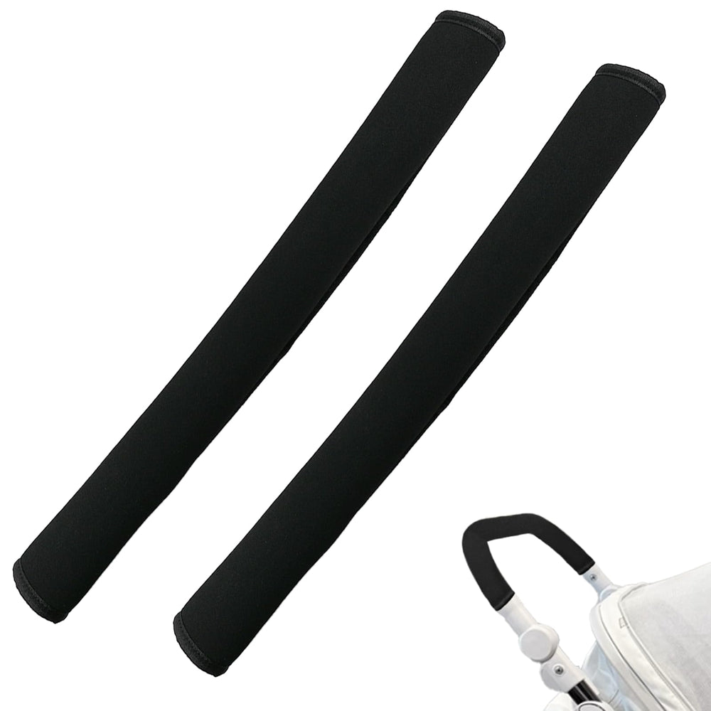 LiXiongBao stroller handlebar cover front view with soft grip for comfortable strolling