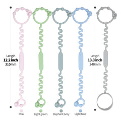 LJOWJVA Toy Straps adjustable buckle provides a secure fit for small wrists and cups