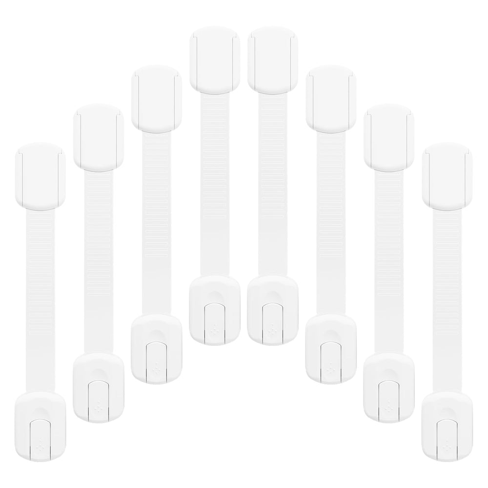 LKbeuuu cabinet locks 8pcs packaging displays complete safety kit for homes