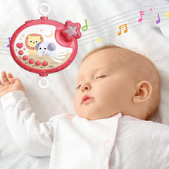 LKNUIYIE baby crib mobile remote control for easy bedtime adjustments