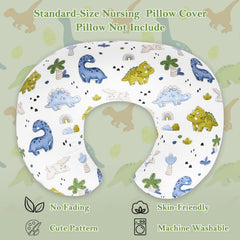 LLCJYYCY nursing pillow cover machine washable for easy care