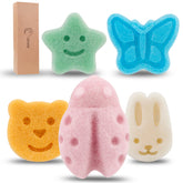 LMSMW Konjac baby sponge butterfly for gentle bath time play