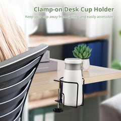 Lnrueg horizontal or vertical mount offers flexible placement near workspaces