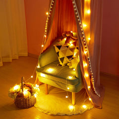 LOAOL bed canopy opening provides easy-entry access for little ones.