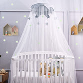 LOAOL canopy stars dome installed for easy ceiling hook setup and playful room decor