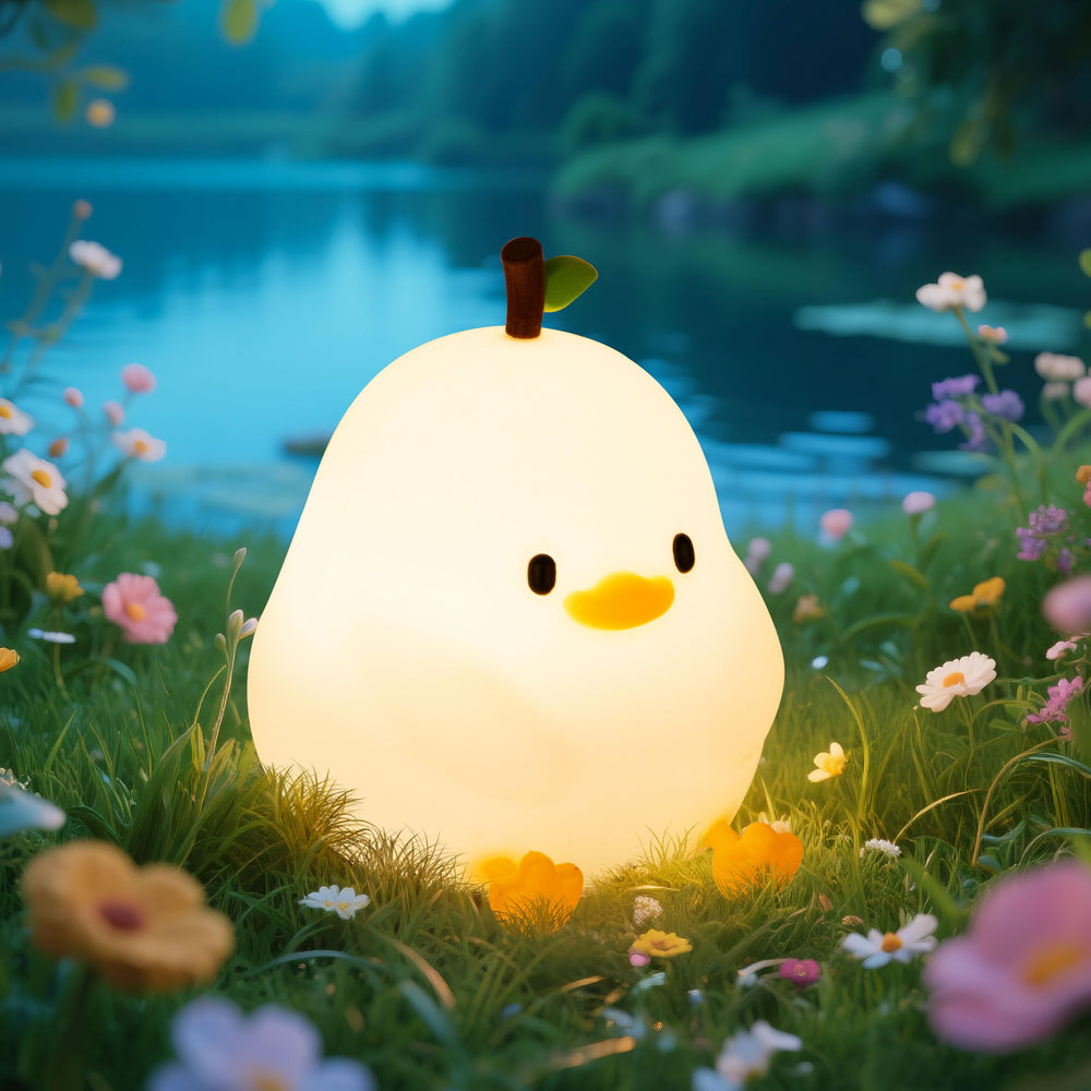 loatme night light duck-front glows softly for a calming bedtime routine.