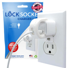 Lock Socket Charger Lock Original front view shows secure, tamper-resistant hold