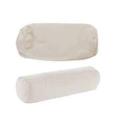 LOFE organic cotton pillow case full view off-white showing soft breathable fabric