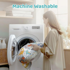 LOFE Organic Plilow features 100% organic cotton shell soft to touch and skin-friendly.