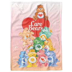 LOGOVISION Care Bears blanket used as soft play mat companion