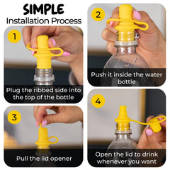 Lohalova spill-proof spout top yellow pack for learning and play