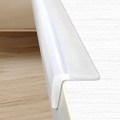 Loiion edge protector closeup shows adhesive strip enabling quick edge protection.