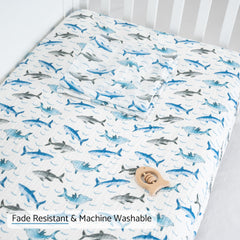 LollyBanks 52x28 standard crib sheet highlights easy changes and reliable compatibility.