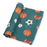 LollyBanks muslin swaddle blanket soft-texture: ultra-soft cotton for snug newborn swaddling