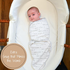 LollyBanks swaddles wings with hook-and-loop closures for secure fit.