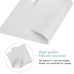 Lomgwumy one-piece design placemat folded for portable, travel-friendly use
